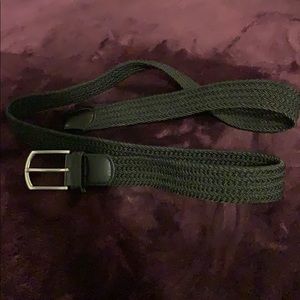 Black Braided Belt